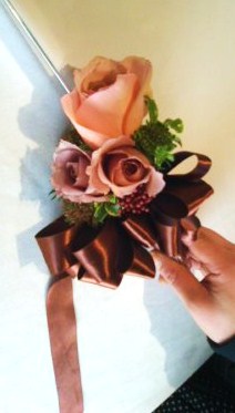 ケーキナイフ装花