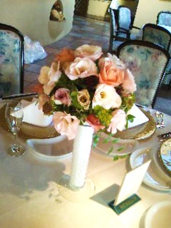 テーブルアレンジ