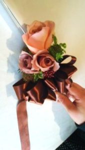 ケーキナイフ装花