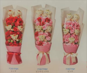 プリティベア＆ローズブーケ