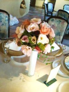 テーブルアレンジ